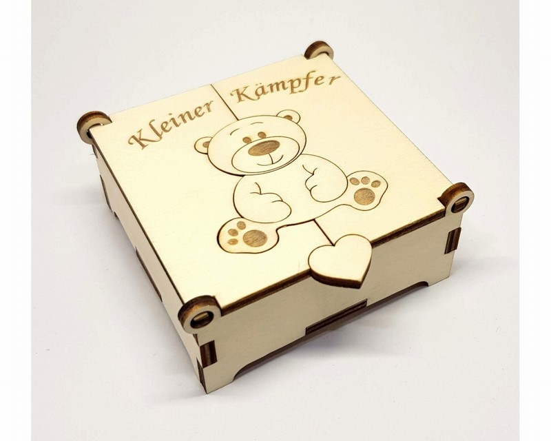 Krabička na šperk "Medvídek"